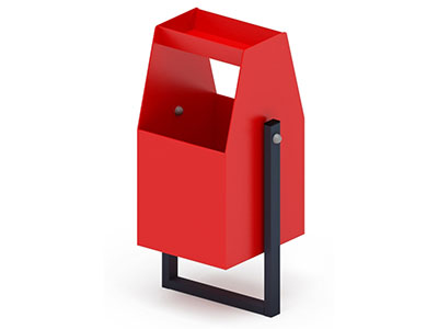 Урна Символ 6 с пепельницой