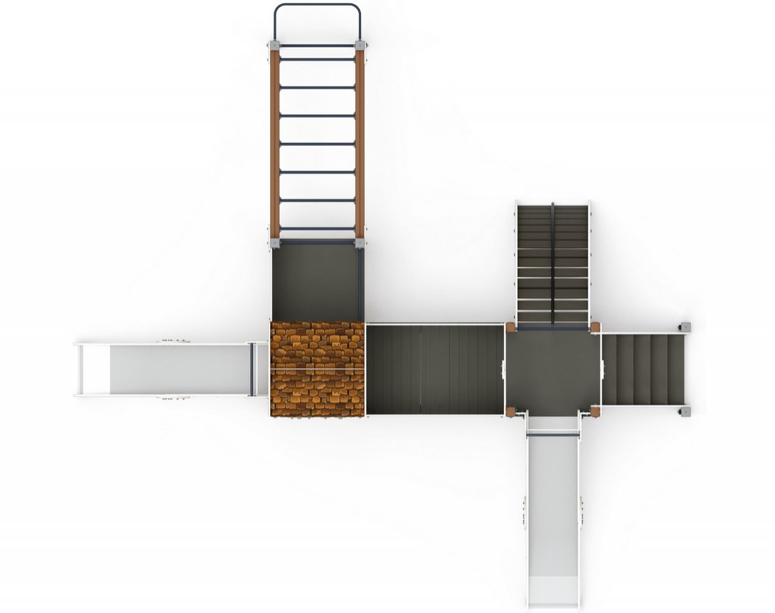 Детская игровая площадка Эко-квартал детства-8 - вид 4