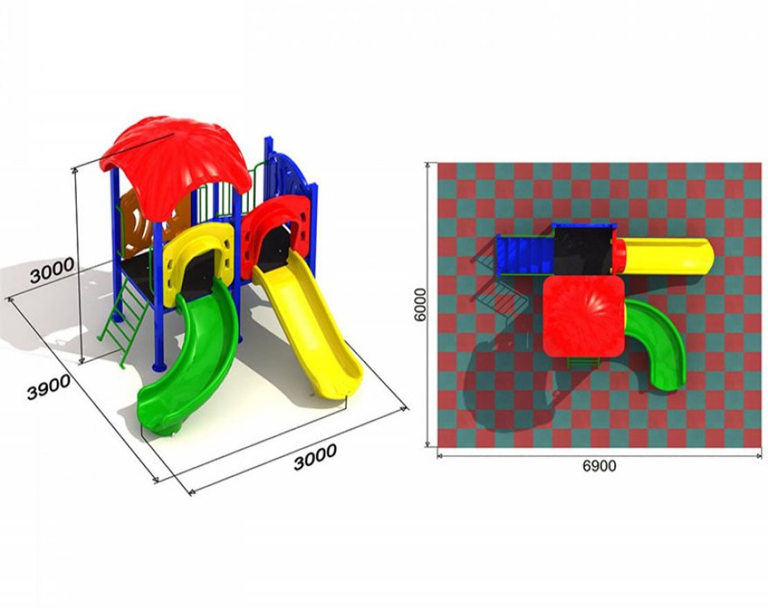 Детская площадка Лимпопо 4.2.2 - вид 2