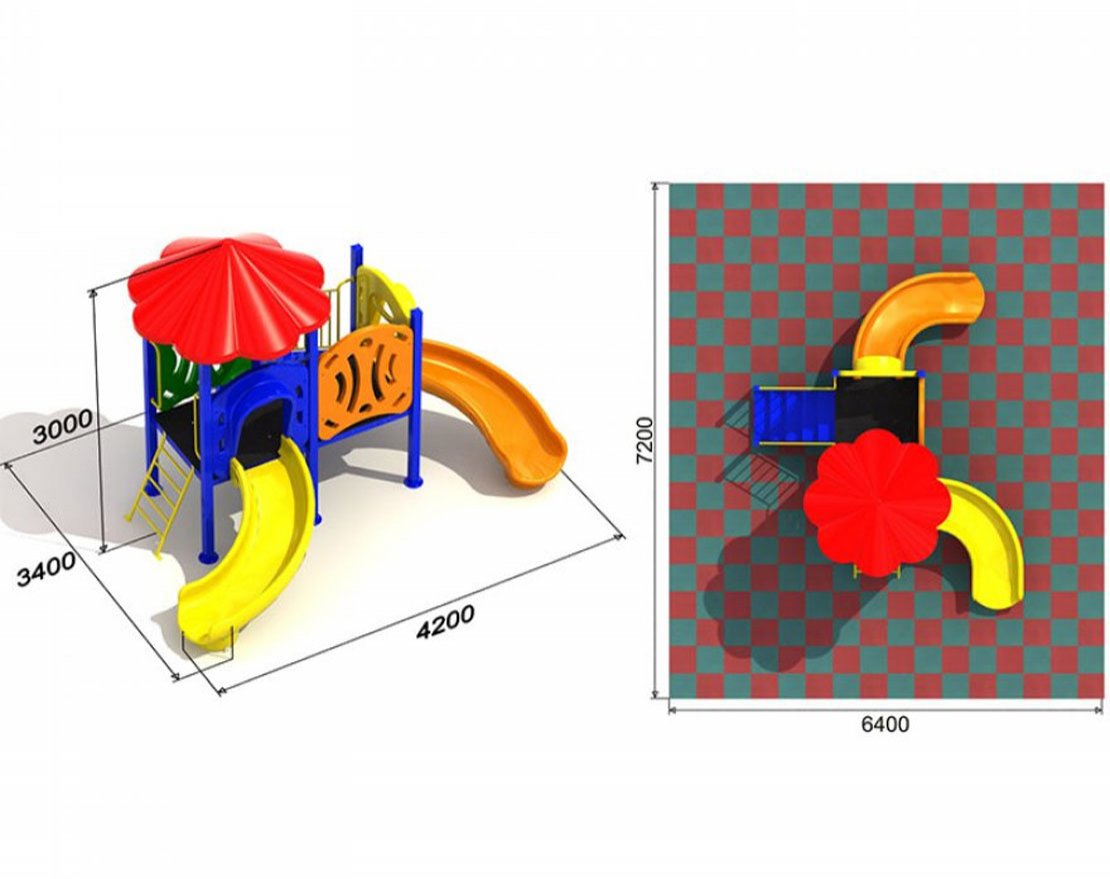 Детская площадка Лимпопо 6.3 - вид 2