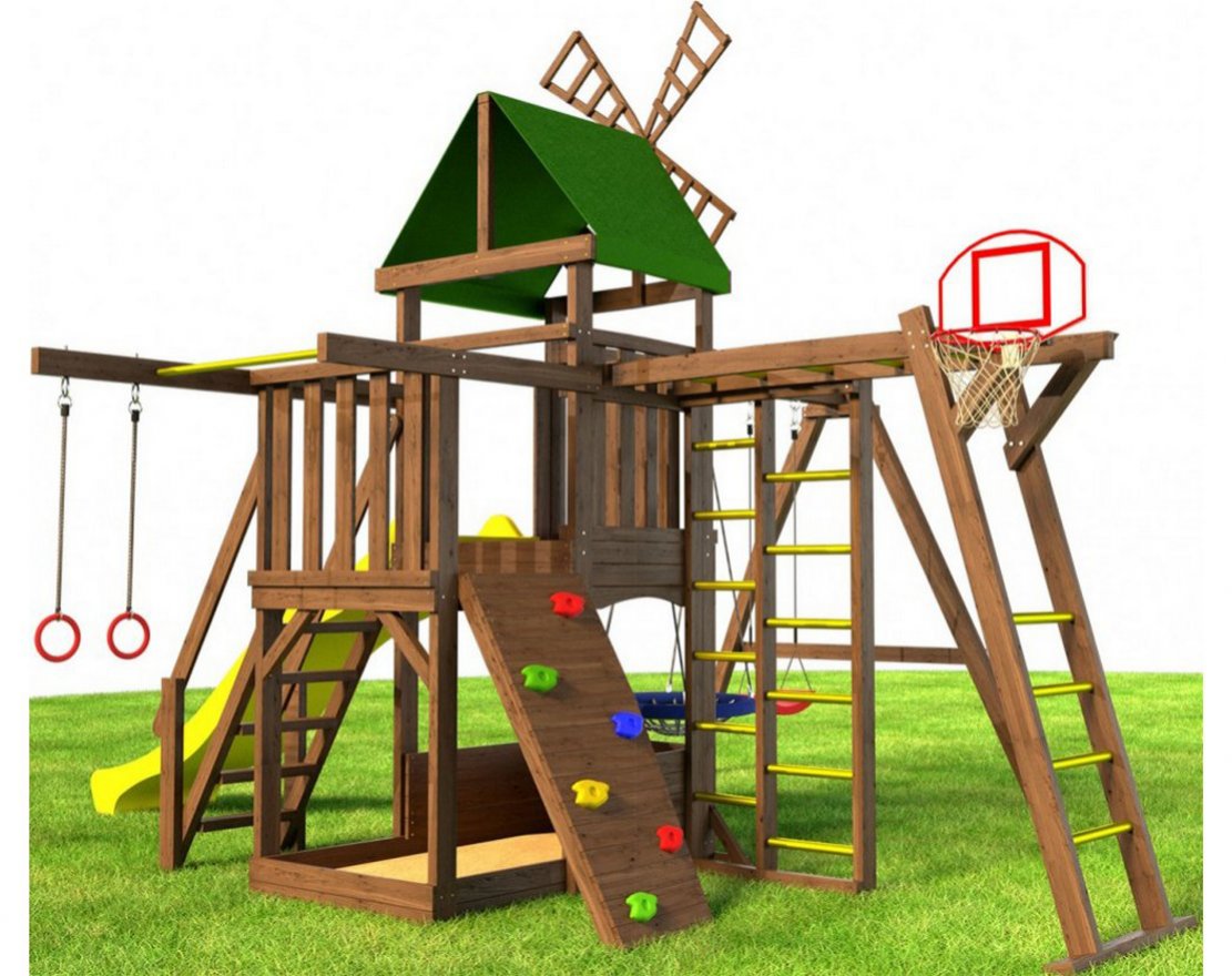 Детская игровая площадка Мулен люкс - вид 3