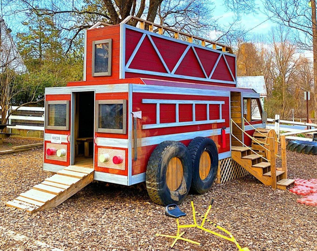 Детская площадка TORUDA WOOD Пожарная машина - вид 3