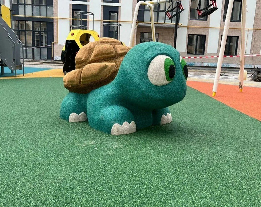 Фигура из резиновой крошки Черепаха - вид 4