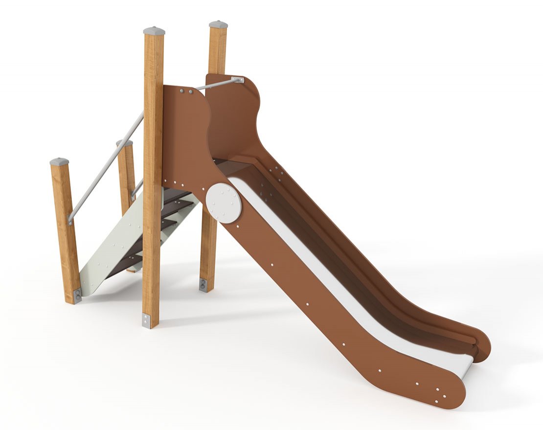 Горка Лабиринт смеха 2.1 - вид 3