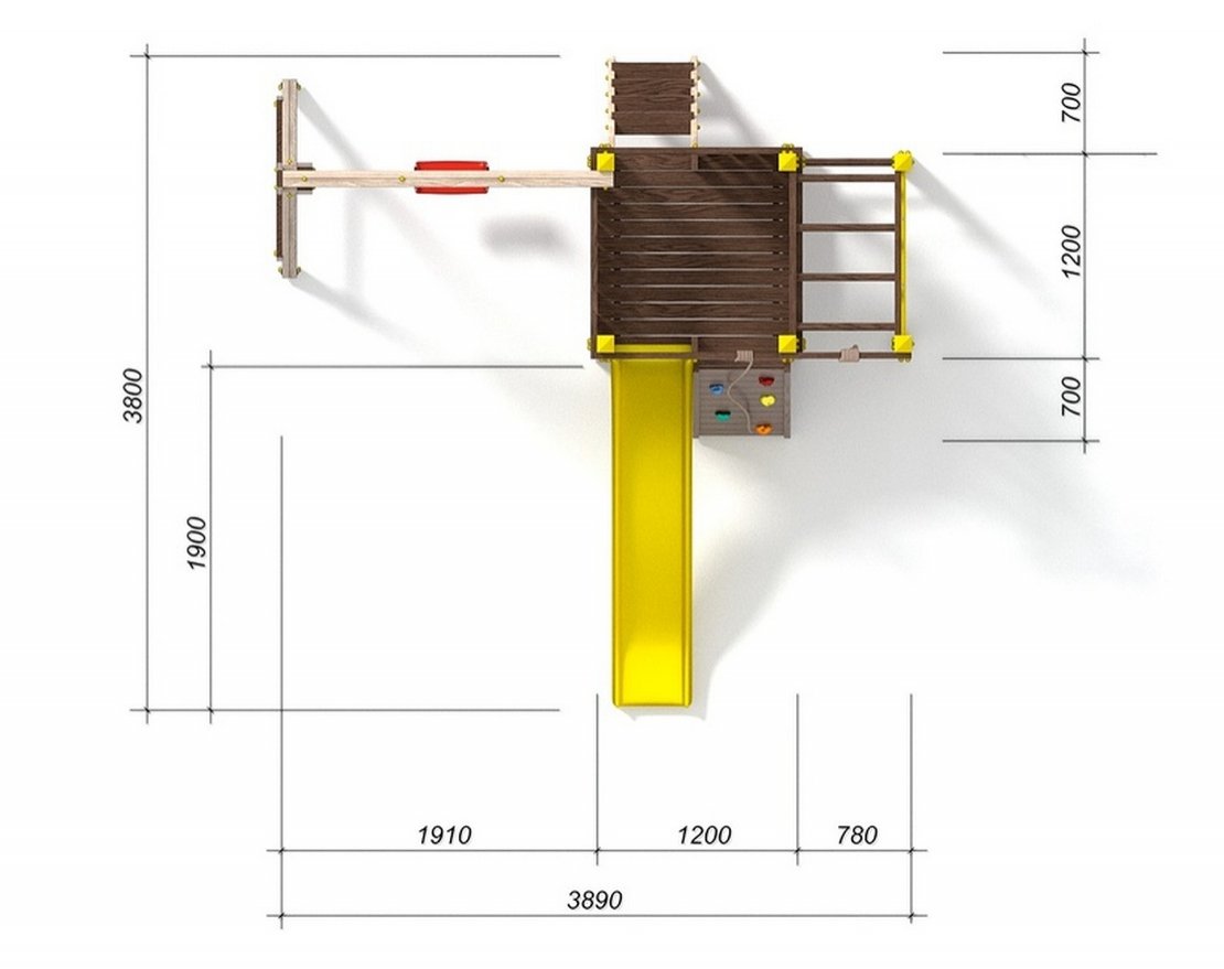 Игровой комплекс «Тасенька» - вид 5