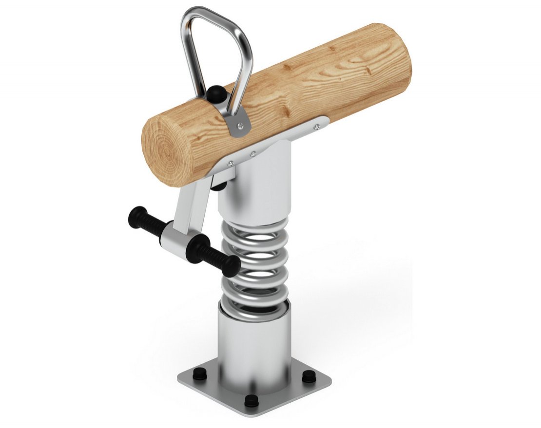 Качалка на пружине Хинта 1 (Лиственница) - вид 4