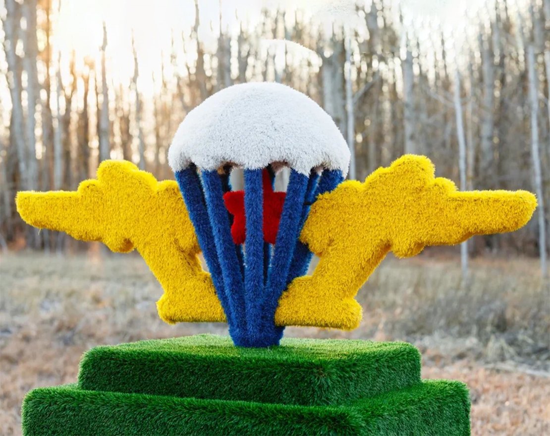 Топиари стела ВДВ - газон Deluxe + Eco - вид 3