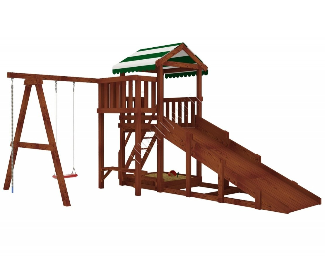 Детская игровая площадка Гарда 1 (Бри) всесезонная