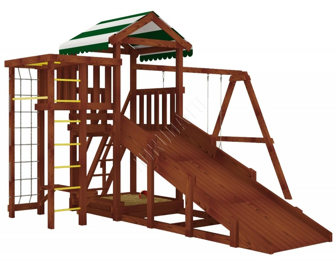 Детская игровая площадка Гарда 3 (Бри) всесезонная
